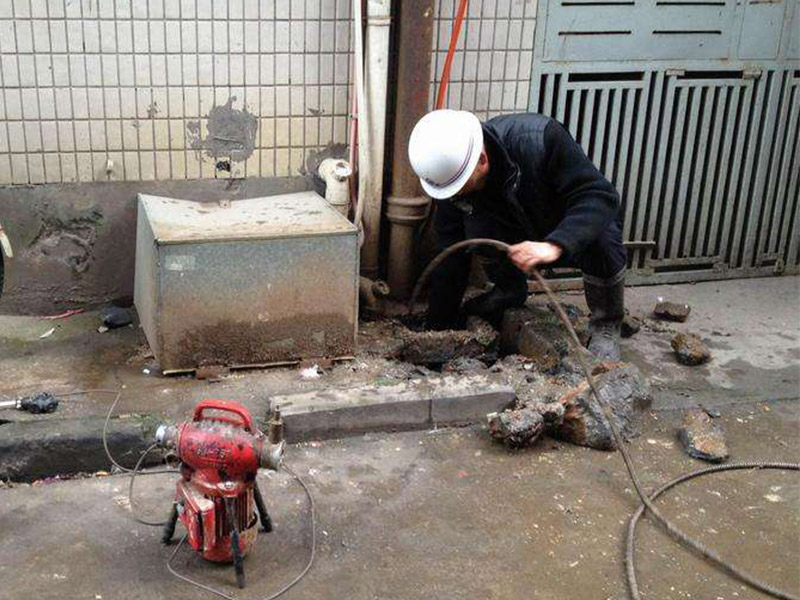 石林疏通下水道-洗菜池疏通